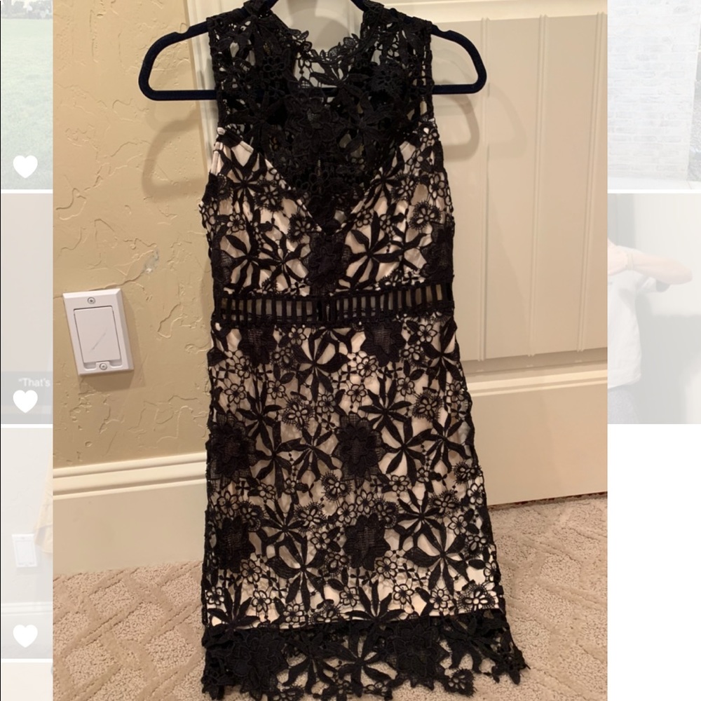 Black Lace Dress